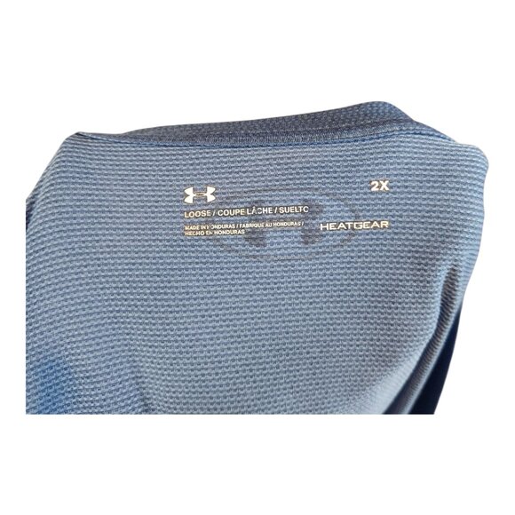 Under Armour HeatGear Loose Fit Tech Twist V-neck T-shirt Workout Women's 2X - Picture 6 of 6